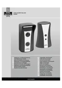 Notice Burg Wächter DOOR EGUARD VIDEO BELL DG8500 Interphone