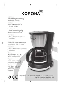 Notice KORONA 12304 Kaffeemaschine