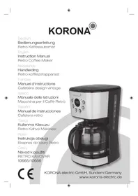 Notice KORONA 10665 Kaffeemaschine