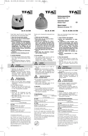 Notice TFA EULE 38.1039 Minuteur de cuisine