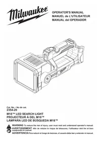 Notice MILWAUKEE M18 235421 Iluminación