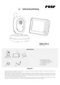 Notice Reer BABYCAM L 80430 Moniteurs pour bébé