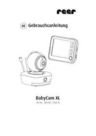 Notice Reer BABYCAM XL 80440 Moniteurs pour bébé