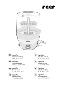Notice Reer VAPOMAX 36010 Flessterilisator