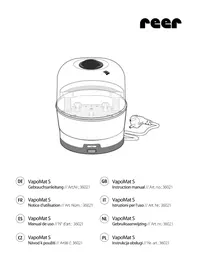 Notice Reer VAPOMAT S 36021 Sterylizator butelek