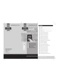 Notice Burg Wächter PROﬁSCALE 20 PS 7520 Télémètre