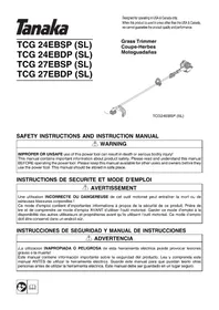 Notice HiKOKI TCG 24EBSP Cortadora de césped