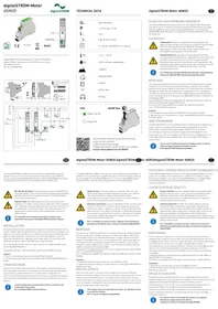 Notice digitalSTROM DSM20 Compteur électrique