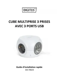 Notice Digitus DA70623 Multiprise