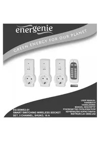 Notice EnerGenie EGSSWS301 Prise électrique connectée