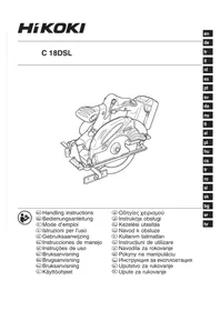 Notice HITACHI C 18DSL Sega