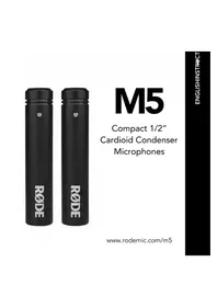 Notice Røde M5 Microphone