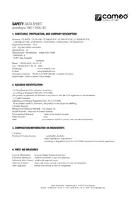 Notice Cameo CLFDJ10L Machine à effets spéciaux