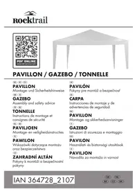 Notice Rocktrail HG09090 Altánok