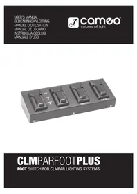 Notice Cameo CLMPARFOOTPLUS Iluminación