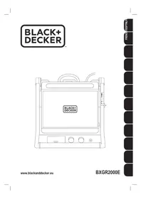 Notice BLACK & DECKER BXGR2000E Grill plate