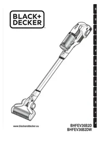 Notice BLACK & DECKER BHFEV36B2DW Aspirateur à main