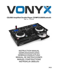 Notice Vonyx CDJ500 Odbiornik