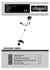 Notice SCHEPPACH BCH3300 Grass trimmer
