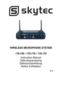 Notice Skytec STWM722C Microphone