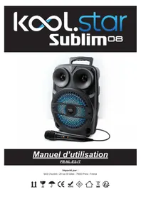 Notice Karma SUBLIM 08 Système de sonorisation