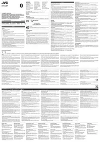 Notice JVC HAA30T Casque audio