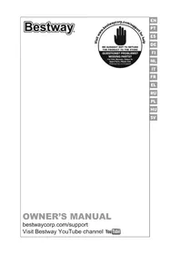 Notice BESTWAY H2OGO! 53383 Ilmalla täytettävä uima-allas