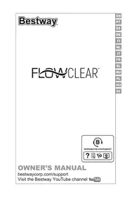 Notice BESTWAY FLOWCLEAR 58469 Pumppu