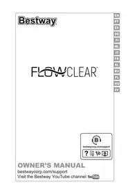 Notice BESTWAY FLOWCLEAR 58462 Pumppu