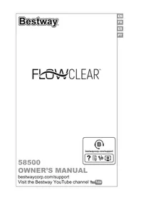 Notice BESTWAY FLOWCLEAR 58500 Filtro de agua