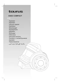 Notice TAURUS EXEO COMPACT مكنسة كهربائية