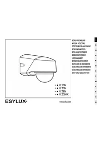 Notice Esylux RC 280I Détecteur de mouvements