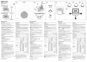 Notice Esylux BASIC OFL TR 1000 830 WH Éclairage