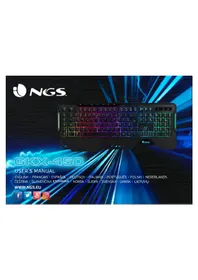 Notice NGS GKX450 Näppäimistö
