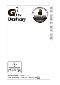 Notice BESTWAY GIFI 15461 Piscina fuori terra