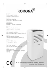 Notice KORONA 82000 Klimaanlage
