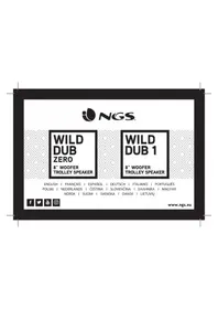 Notice NGS WILD DUB 1 Kaiutin