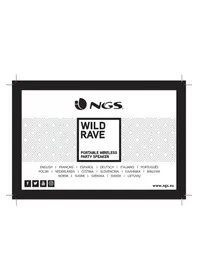 Notice NGS WILD RAVE 1 Kaiutin