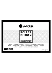 Notice NGS ROLLER NITRO 2 Kaiutin