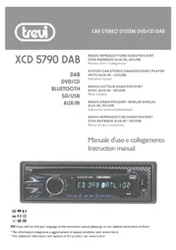 Notice Trevi XCD 5790 DAB Autoradio