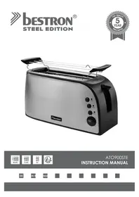 Notice BESTRON ATO900STE Grille pain