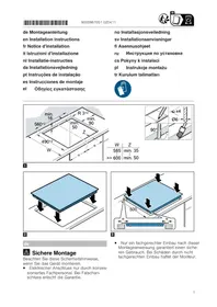 Notice BALAY 3HV831XP Plaque de cuisson
