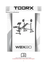 Notice Toorx WBX90 Banc de musculation