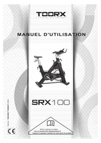 Notice Toorx SRX100 Vélo d'appartement