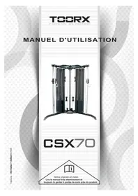 Notice Toorx CSX70 Équipement de fitness