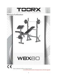 Notice Toorx WBX60 Banc de musculation