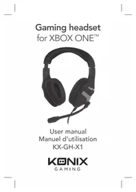 Notice KONIX KXGHX1 Casque