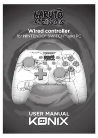 Notice KONIX KAKASHI Contrôleur