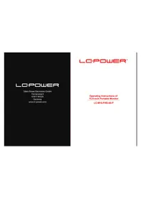 Notice LC-Power M16FHD60P Monitor