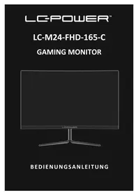 Notice LC-Power M24FHD165C Moniteur